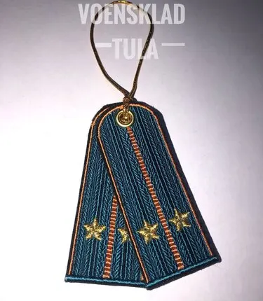 Фото №0 Брелок-погоны с вышивкой МЧС