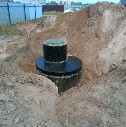 Фото №0 Монтаж септика