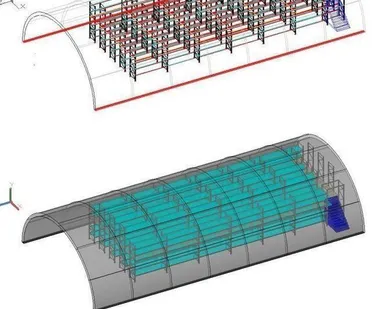 фото Стеллаж для ангара