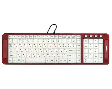 фото Клавиатура Dialog KK-L04U Red USB