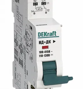 фото Расцепитель независимый 220В НД101-220B для автомат. выкл. ВА-101/ВА-103 18102DEK DEKraft