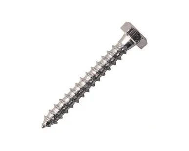 фото Шурупы сантехнические с шестигранной головкой DIN 571, оцинкованные