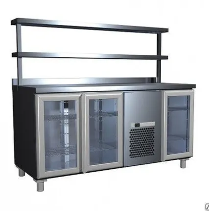 Фото №0 Холодильный стол Полюс BAR-480C оцинк. сталь
