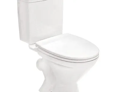 фото Унитаз-компакт Santek Лига двухрежимный с сиденьем дюропласт 1WH302141 Sant