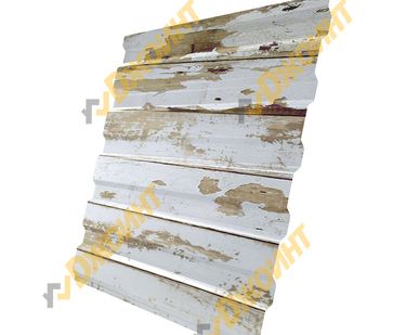 фото Профнастил С-20 0,5 Printech Vintage Wood (Старинная древесина)