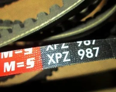 фото Ремни приводные клиновые узкого сечения зубчатые XPZ, XPA, XPB, XPC.