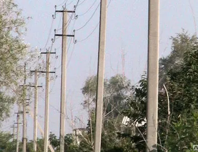 фото Столбы освещения