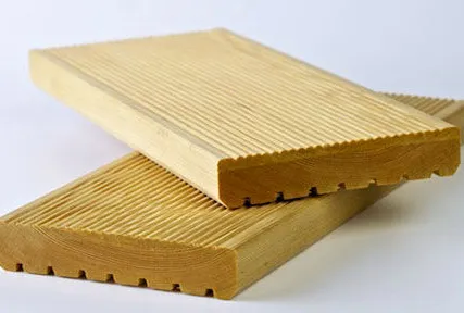 Фото №0 Террасная доска вельвет сорт А 140 мм