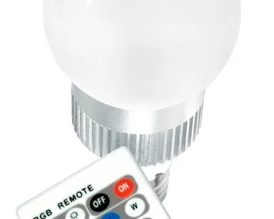фото Лампа светодиодная цветная RGB Telefunken RG8804 5 Вт