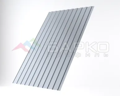 фото Профлист С-8 -1220 мм (1150 мм) Оцинкованная поверхность Сталь оцинкованная Эконом