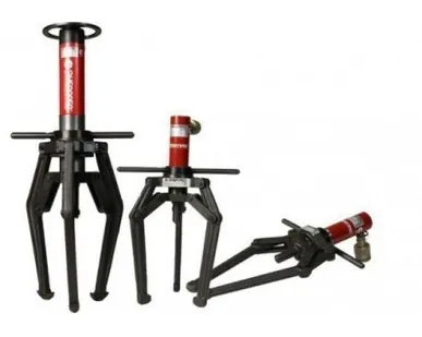 фото Съемник гидравлический с приводом центрирования и захвата СГ320