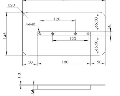 фото Лопасти для DRD1600L,1600H  (к-т из 4 лопастей)