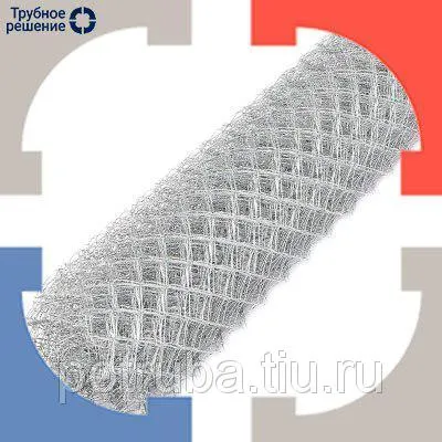 Фото №0 Сетка сварная оцинкованная рулон 1х15м 6х6 d=0,5 мм