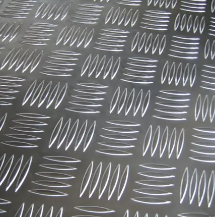 Фото №0 Лист алюминиевый рифленый 3, КВИНТЕТ 1500х3200