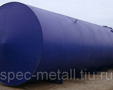 фото Резервуар горизонтальный