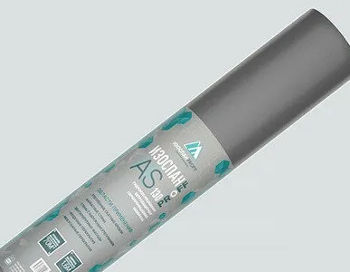 фото Гидроизоляционная ветрозащитная паропроницаемая мембрана Изоспан AS-130 70м2 00000013982