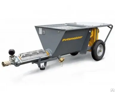 фото Универсальный шнековый растворонасос Putzmeister S5 EV