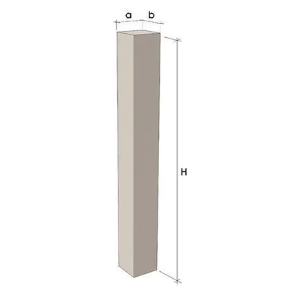 Фото №0 Колонна для многоэтажных зданий К48-9