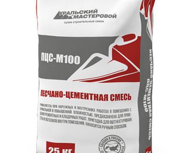 фото Песчано-цементная смесь марки М-150