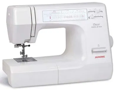 фото Швейная машина Janome Decor Excel 5024, белый
