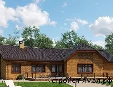фото Строительство загородного дома 395.2 м2 одноэтажный