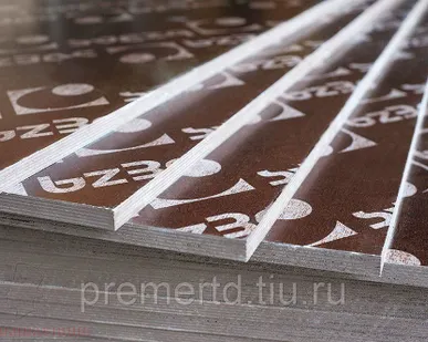 фото Фанера ламинированная Свеза LOGO (2440х1220х12 мм) сорт 1/1