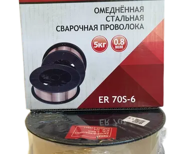 фото Сварочная проволока DEKA 0.8мм / 5кг СВ-08Г2С-О
