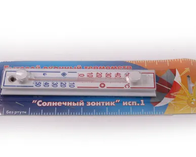 фото Термометр оконный "Солнечный зонтик" исп.1