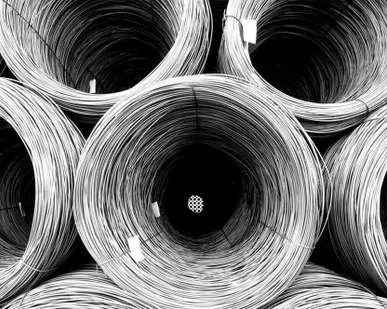 фото Проволока 4,0 мм термообработанная оцинкованная ГОСТ 3282-74, розетта 0,45-1,0 т