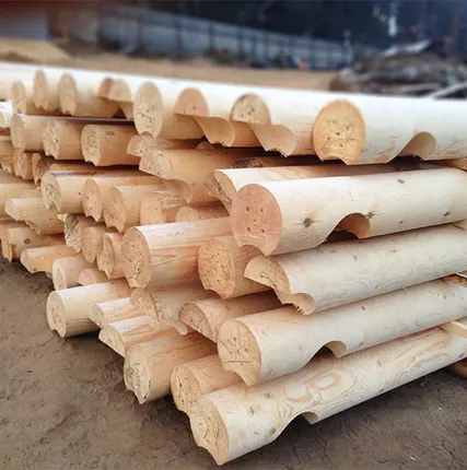 Фото №0 Оцилиндрованное бревно с чашкой (от 30 до 32 см)