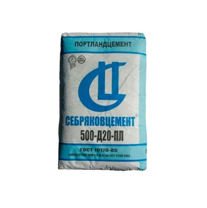 Фото №0 Цемент Серебряков М500 2кг