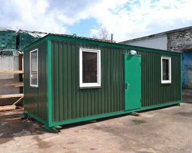 фото Блок-контейнеры на санях (полозьях) для вахтовиков