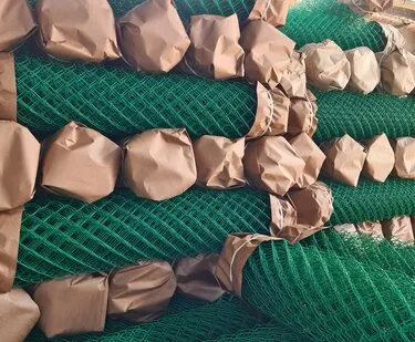 фото Сетка рабица в полимере 55х55х2,5мм