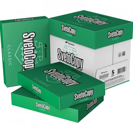 Фото №0 Бумага А4 SVETOCOPY 80г/м² 500л тип С, белизна 96%
