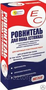 фото ЕС Ровнитель для пола стяжка 25 кг