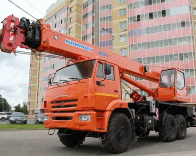 фото Аренда автокрана (автомобильного крана) Клинцы KC-55741-1, Химки