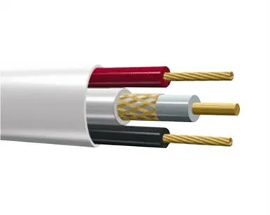 фото КВК-В 2х0.5мм (12V) внутренний Plexus 100 м/4 белый