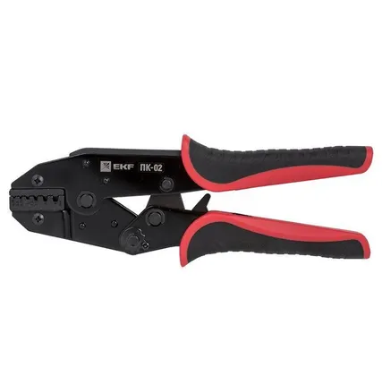 Фото №0 Пресс-клещи ПК-02 0.25-6.0кв.мм НШвИ НШв Expert EKF pk-02-exp