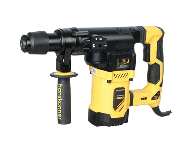 фото Перфоратор Hanskonner PLATINUM, 1800Вт, 36мм, 7Дж, 0-890об/мин, ВЕРТИКАЛ, 4м кабель, кейс