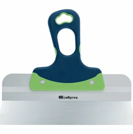 Фото №0 Шпатель фасадный, 300 мм, двухкомпонентная ручка СИБРТЕХ 85575