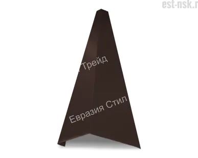 фото Планка карнизная 100х69х2000 RAL 8017