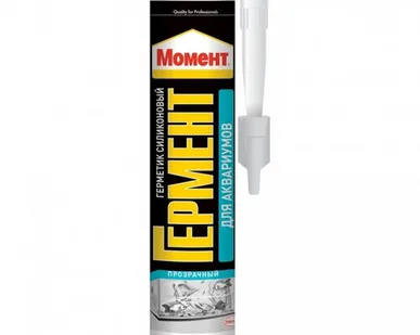 фото Герметик МОМЕНТ для аквариумов 280 мл. прозрачный