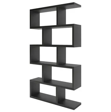 Фото №0 стеллаж SNAKE 995х1780х280мм черный тамбурат