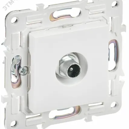 Фото №0 SKANDY Розетка TV проходная SK-A17W арктический белый IEK