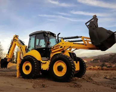 фото Экскаватор-погрузчик New Holland B115B