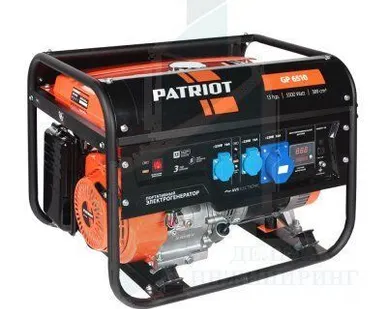 фото Генератор бензиновый PATRIOT GP 6510