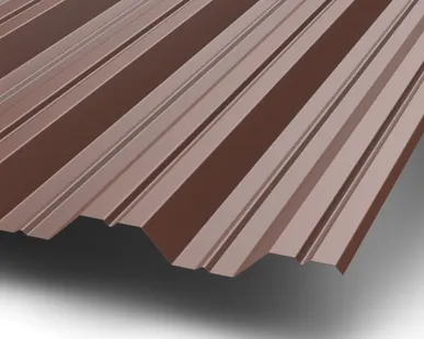 фото Профнастил НС-35 цинк 0,45 мм