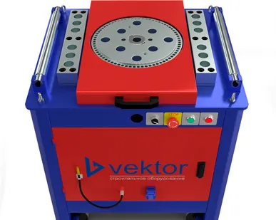 фото Станок для гибки арматуры Vektor GW42SA с доводчиком