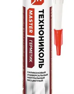 фото Герметик ТЕХНОНИКОЛЬ универсальный нейтральный силиконовый бесцветный 280 мл./шт