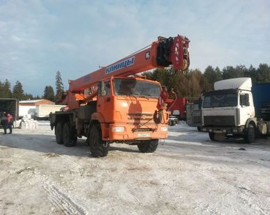 фото Автокран-вездеход 25т Вылет 28метров